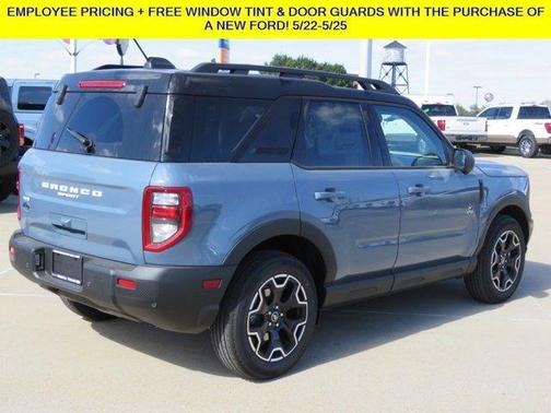 Azure Gray Metallic 2025 Ford Bronco Sport Outer Banks