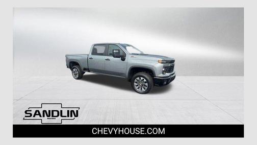 Sterling Gray Metallic 2026 Chevrolet Silverado 2500 Custom