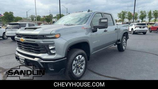 Sterling Gray Metallic 2026 Chevrolet Silverado 2500 Custom