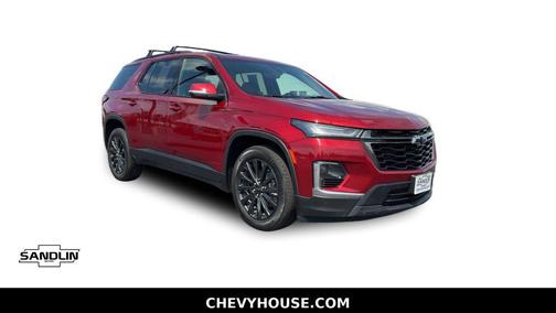 Radiant Red Tintcoat 2023 Chevrolet Traverse RS