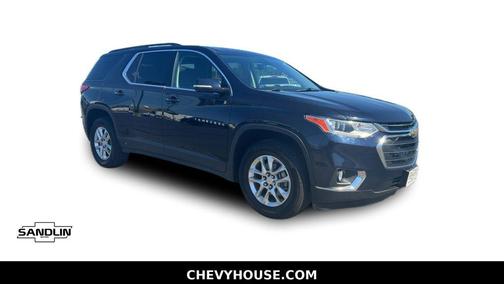 Midnight Blue Metallic 2020 Chevrolet Traverse LT Cloth
