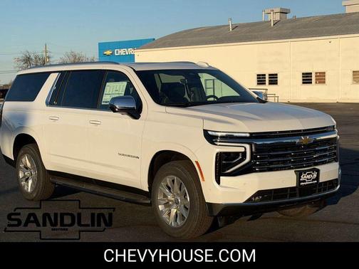 Polar White Tricoat 2026 Chevrolet Suburban Premier