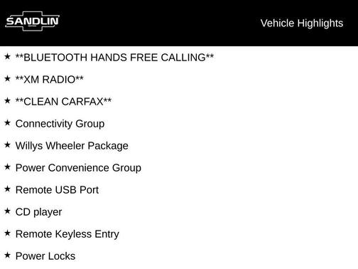 2016 Jeep Wrangler Willys Wheeler