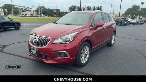 Chili Red Metallic 2017 Buick Envision Essence