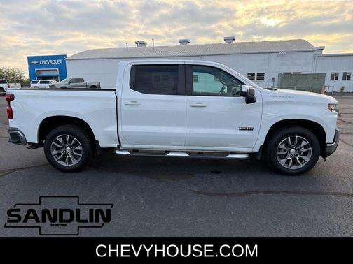 Summit White 2021 Chevrolet Silverado 1500 LT