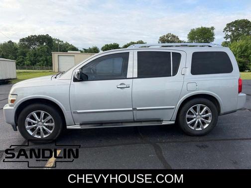 Silver Indulgence Metallic 2010 INFINITI QX56 Base