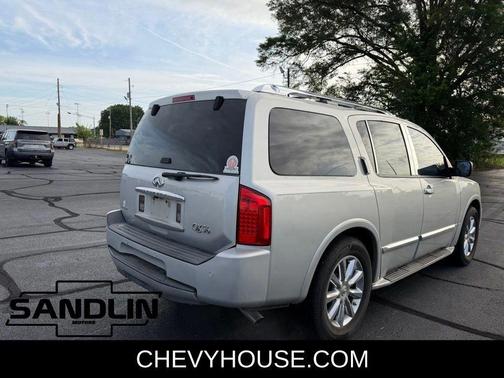 Silver Indulgence Metallic 2010 INFINITI QX56 Base