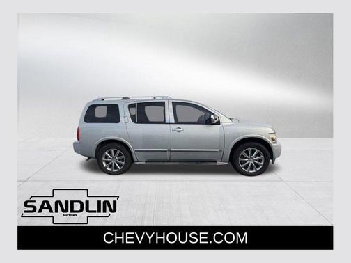 Silver Indulgence Metallic 2010 INFINITI QX56 Base