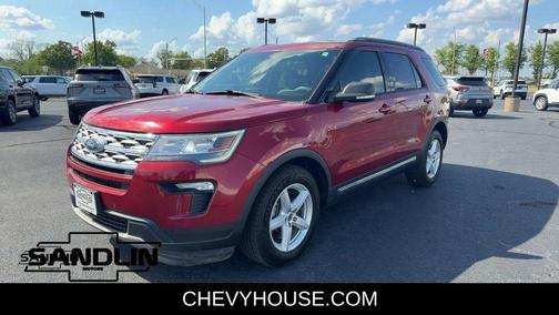 Ruby Red Metallic Tinted Clearcoat 2019 Ford Explorer XLT