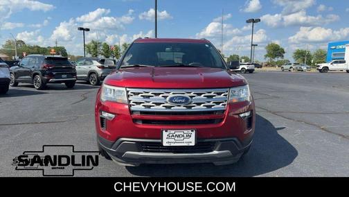 Ruby Red Metallic Tinted Clearcoat 2019 Ford Explorer XLT