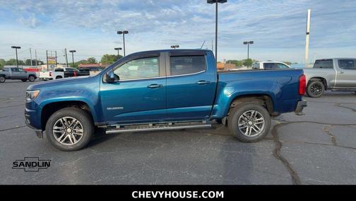 Pacific Blue Metallic 2019 Chevrolet Colorado LT
