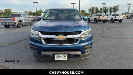 Pacific Blue Metallic 2019 Chevrolet Colorado LT