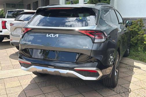 Gravity Gray 2025 Kia Sportage Hybrid SX-Prestige