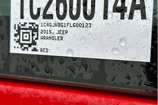 2015 Jeep Wrangler Sahara