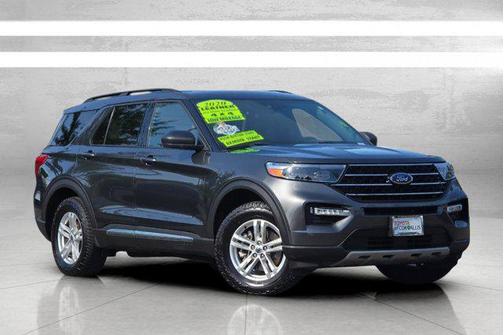 MAGNETIC METALLIC 2020 Ford Explorer XLT