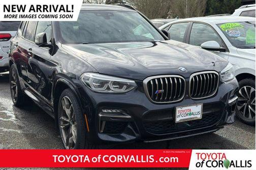 Carbon Black Metallic 2020 BMW X3 M40i