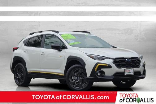 Crystal White Pearl 2025 Subaru Crosstrek Sport