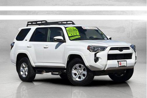 Super White 2021 Toyota 4Runner SR5 Premium