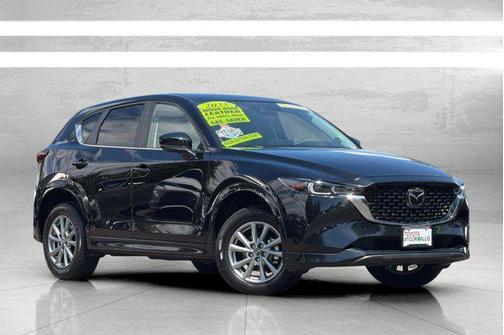 Jet Black Mica 2025 Mazda CX-5 2.5 S Preferred Package