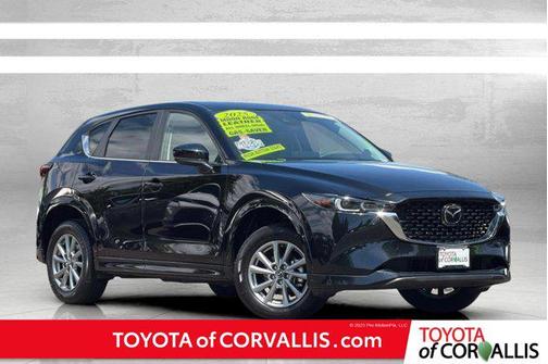 Jet Black Mica 2025 Mazda CX-5 2.5 S Preferred Package