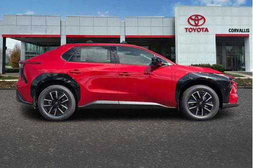 Supersonic Red 2026 Toyota bZ XLE Plus