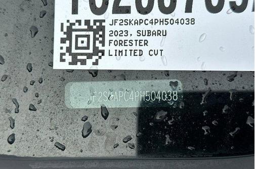 2023 Subaru Forester Limited