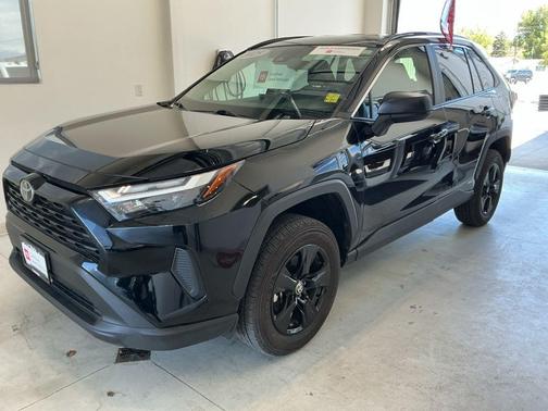 Midnight Black Metallic 2025 Toyota RAV4 Hybrid LE