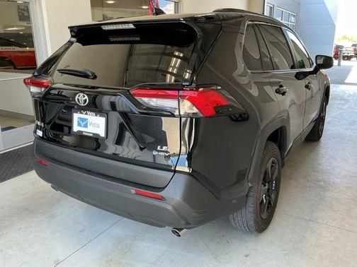Midnight Black Metallic 2025 Toyota RAV4 Hybrid LE