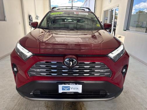 Ruby Flare Pearl 2025 Toyota RAV4 Hybrid Limited