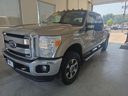 Pale Adobe Metallic 2011 Ford F-250 Lariat