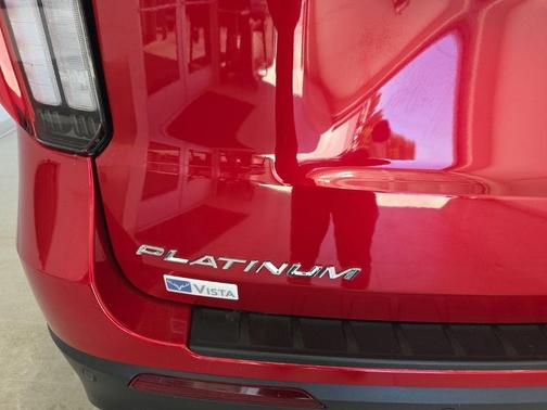 Rapid Red Metallic Tinted Clearcoat 2025 Ford Explorer Platinum