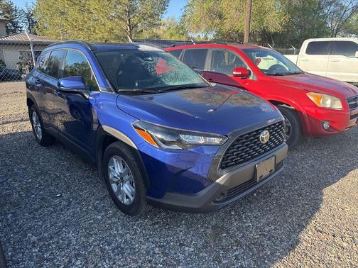 Blue Crush Metallic 2023 Toyota Corolla Cross LE