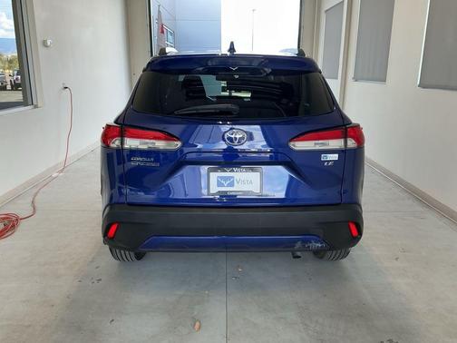 Blue Crush Metallic 2023 Toyota Corolla Cross LE