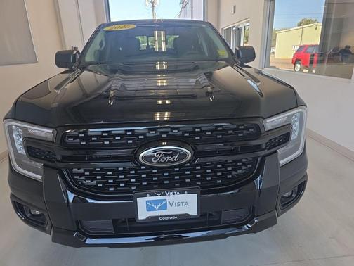 Shadow Black 2025 Ford Ranger XLT