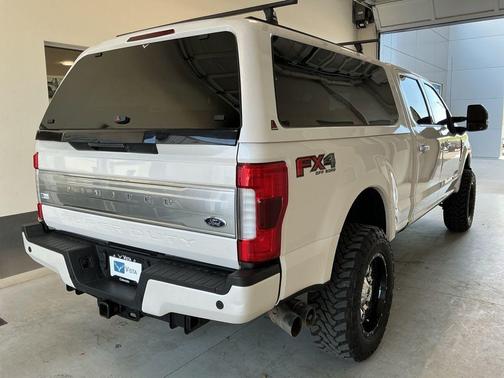 White Platinum Clearcoat Metallic 2019 Ford F-250 Limited