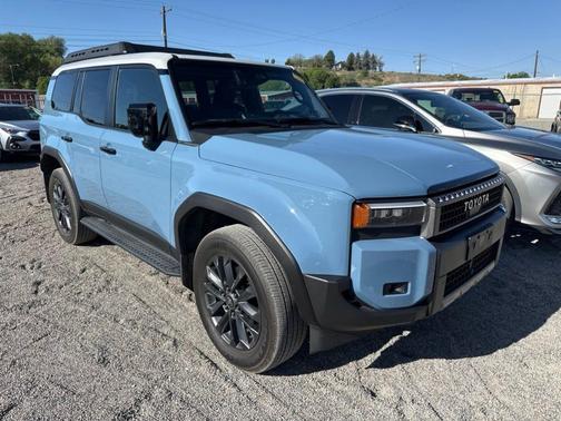 Blue / Gray 2025 Toyota Land Cruiser Base