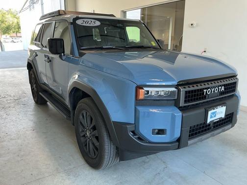 Blue / Gray 2025 Toyota Land Cruiser Base