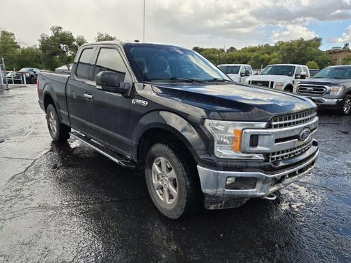 Shadow Black 2018 Ford F-150 XLT