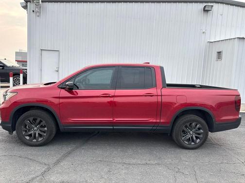 Radiant Red Metallic II 2022 Honda Ridgeline Sport