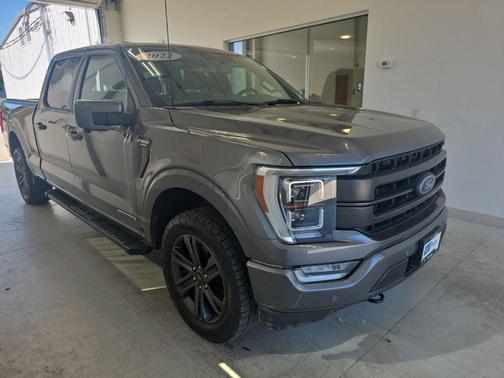 Gray Metallic 2022 Ford F-150 Lariat
