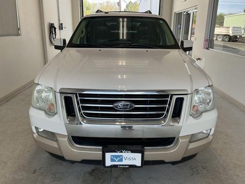 White Platinum Tri-Coat Metallic 2010 Ford Explorer Eddie Bauer