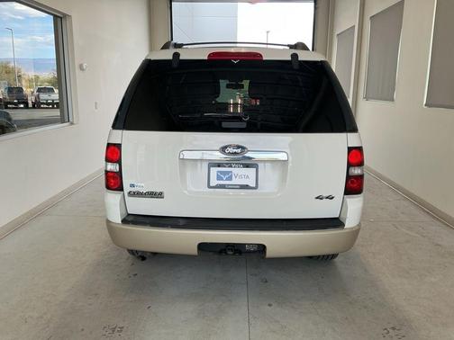 White Platinum Tri-Coat Metallic 2010 Ford Explorer Eddie Bauer