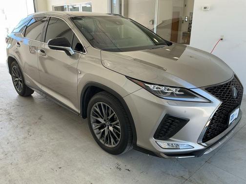 Silver 2021 Lexus RX 450h F SPORT Handling