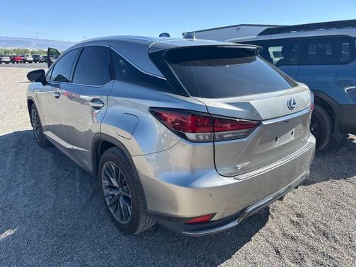 Silver 2021 Lexus RX 450h F SPORT Handling