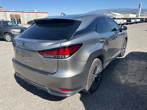 Silver 2021 Lexus RX 450h F SPORT Handling