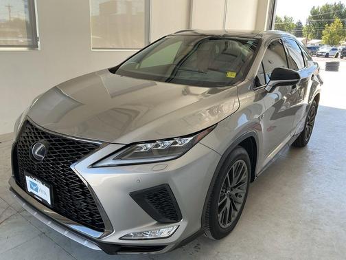 Silver 2021 Lexus RX 450h F SPORT Handling