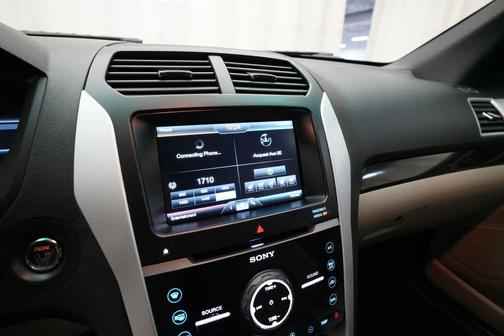 White Platinum Clearcoat Metallic 2014 Ford Explorer Limited