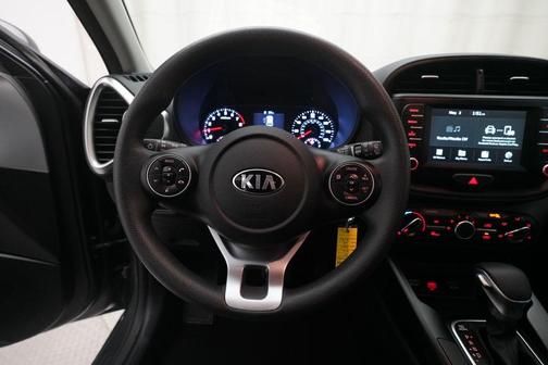 Gravity Gray 2021 Kia Soul LX