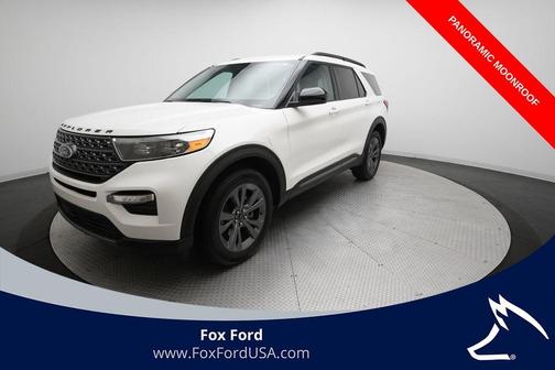 Star White 2024 Ford Explorer XLT