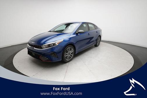 Deep Sea Blue 2024 Kia Forte GT-Line